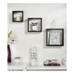 square shaped wall shelf i