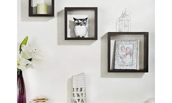 square shaped wall shelf i