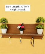 Coat key chain hanging rack in 30 inch length - Image 2