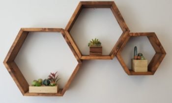 jj honeycomb wall decor