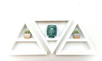 Triangle wall decor Design j