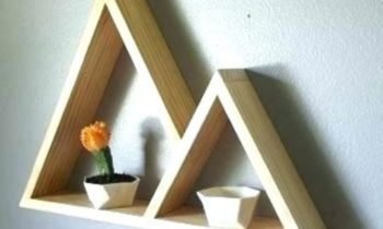 Triangle wall decor Design i