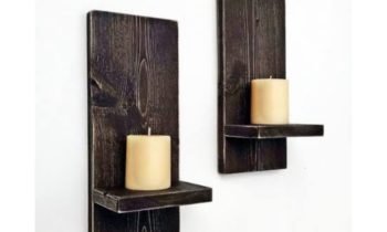 Wooden Wall Sconces m
