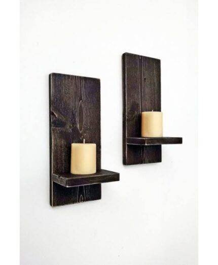 Wooden Wall Sconces m