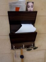 keychain rack in wood