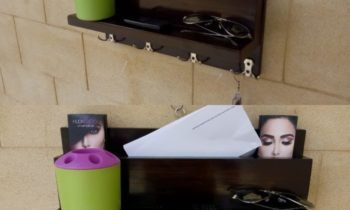 keychain rack in wood