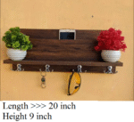 Multi purpose Wall Deco Rack plus Keychain and dress Hanger - Image 3