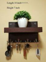 wall mounted Key Rack Keychain organizer shelf - Image 2