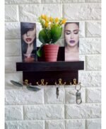 Wall hanging Key & Dress hanger rack key orgnizer shelf