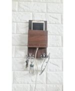 Key Holder  Wall Hanger for Hanging Keys & Key Chains Best Key Holder for Home furniture wall Decor Brown - Image 2