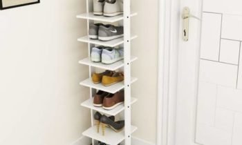 Stylish Shoe Rack in White lasani Sheet
