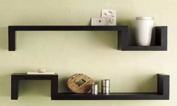 Wall Decor shelf original wood Polish