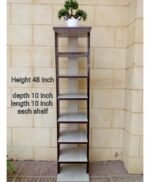 Stylish Shoe Rack in White lasani Sheet - Image 2