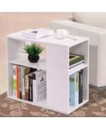Side Table For living room white