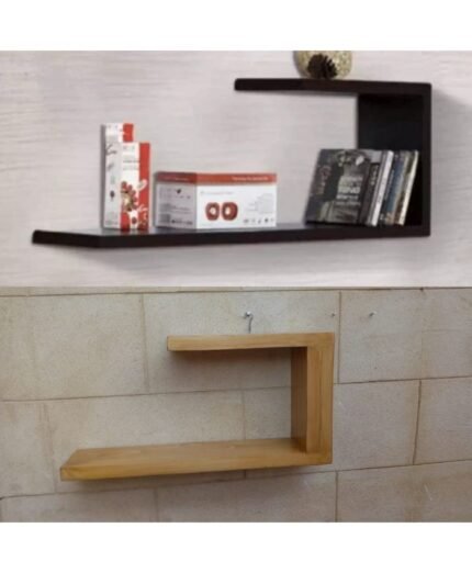 wall decoration in wood polish Design Brown