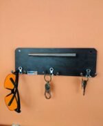 Small Cloth Hanger & Key Rack stand Black