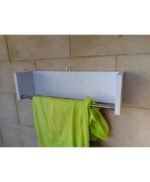 Bathroom Towel Rack Black & white color - Image 8