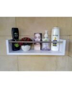 Bathroom & kitchen Organizer Rack White & Black - Image 5