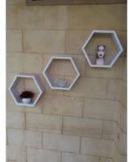 Three Pc Home Decor Hexagon Honeycomb - Image 6
