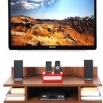 Stylish Tv entertainment unit brown