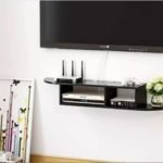 Stylish Tv entertainment unit curve shape