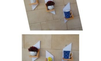 3 pc contrast wall Decor Furniture