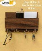 Coat & Key Rack plus Mobile Charging Rack Envelope holder