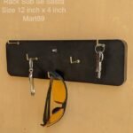 sabse sasta wall mounted Home Decor Keychain rack Black