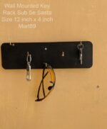 sabse sasta wall mounted Home Decor Keychain rack Black - Image 3