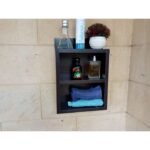 Open Cabinet for Bathroom & Room Black