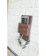 Key Holder  Wall Hanger for Hanging Keys & Key Chains Best Key Holder for Home furniture wall Decor Brown