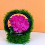 Artificial Small Green bunch Rose best for home office decoration