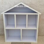 wooden barbie doll house furniture white