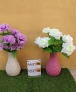 Pack of  2 Indoor Outdoor Flower vase Home Decor Flower Pots - Image 2