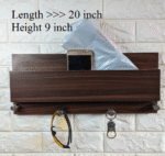 Key Rack Hanging wall Stand Key Holder Design No 4 - Image 3