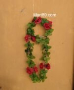 Artificial flowers ring shape Red Flowers