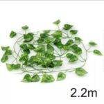 Green Leaves Vine Colorful Artificial Hanging - Image 2