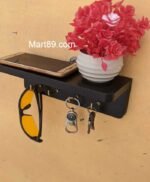 2 in 1 key holder & Mobile charging stand for wall چابی لٹکانے کا اسٹینڈ