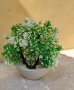 Green white mix Home Decor Artificial plants and Flower