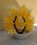 Yellow color Heart shape Home Decor Artificial plants and Flowers