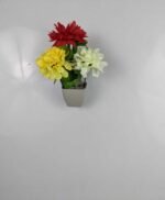 1 pc 3 flowers Artificial decoration wall Hanging plant - Image 3