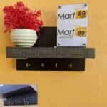 Amazon & Daraz Famous wall Mounted Key holder Texture black