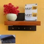 Amazon & Daraz Famous wall Mounted Key holder black and brown