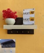 Amazon & Daraz Famous wall Mounted Key holder black and off white
