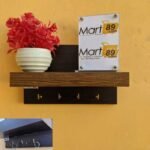 Amazon & Daraz Famous wall Mounted Key holder brown and black