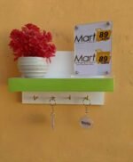 Famous wall Mounted Key holder green &  white