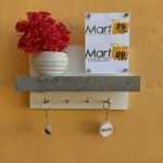 Famous on Ikea wall Mounted Key holder  grey & white