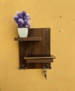 Home Decor Mobile charging stand & Key holder Decoration items shelf - Image 3