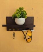 Wall Mounted wooden  Key holder Keychain organizer Stand Home Decoration