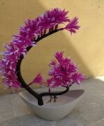 Purple C shape Home Decor Artificial plants and Flowers